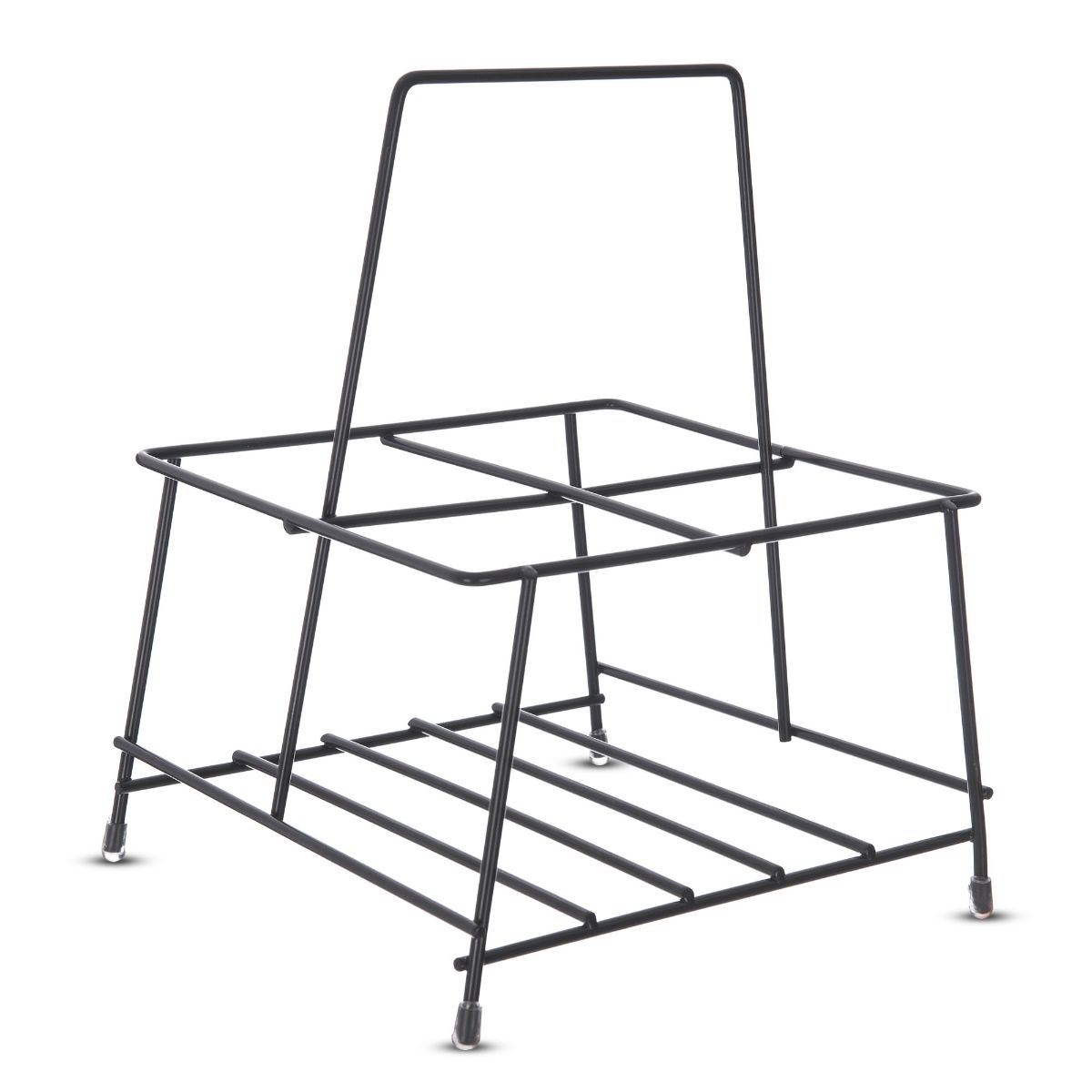 4 Milk Bottle Holder Tidy Crate Rack Carry Carrier Doorstep Store Drink